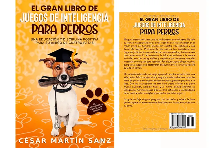 El gran libro de juegos de inteligencia para perros de 'César Martín Sanz'