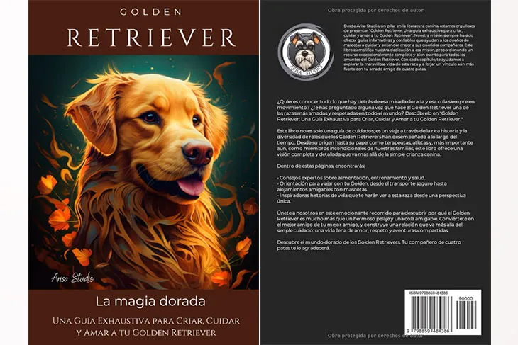 Golden Retriever La magia Dorada de Arisa Studio