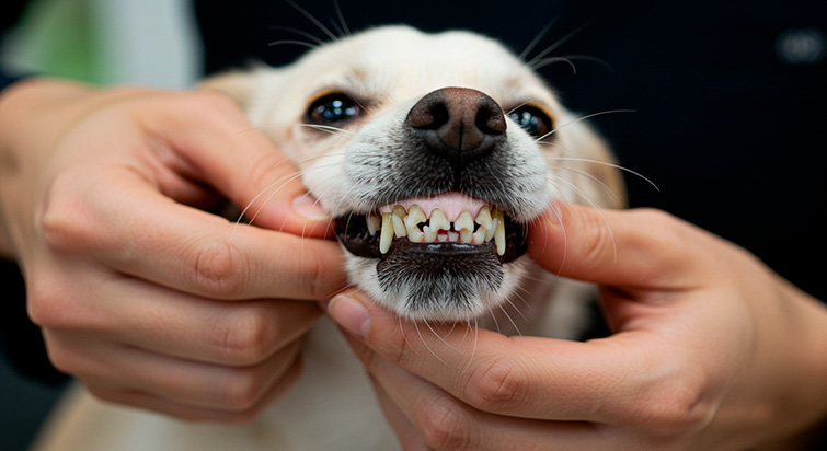 Encías Blancas en Perros: Causas, Signos y Cuidados