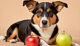 Los-perros-pueden-comer-manzana