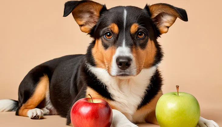 ¿Los perros pueden comer manzana?